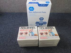 lot 171 image: 2 Squirrel Repellent, 100 ct Non-Ad...
