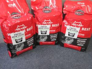lot 177 image: 3- 8 lb Bags Worlds Best Cat Litte...