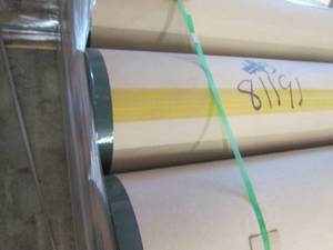 lot 229 image: Large Roll Teknoflor 8612 Creme Bah...