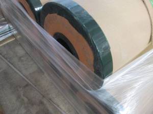 lot 230 image: Large Roll Teknoflor 8612 Creme Bah...