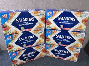 lot 250 image: 6 Boxes of 42pks Saladitas Saltine ...