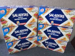 lot 251 image: 6 Boxes of 42pks Saladitas Saltine ...