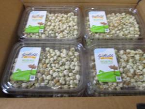 lot 263 image: 8- 9 oz Goodfields Wasabi Peas...