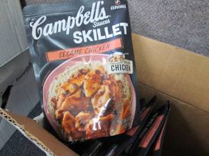 lot 294 image: 6- 11 oz Campbells Seame Chicken S...