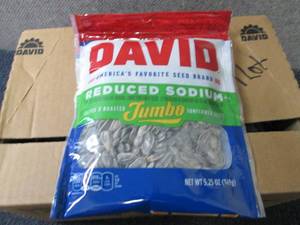 lot 295 image: 12- 5.25 oz David Reduced Sodium Su...