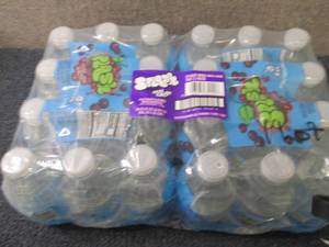 lot 299 image: 24- 8 oz Splash Acai Grape...
