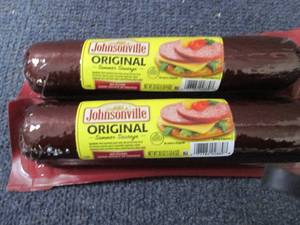 lot 312 image: 2- 20 oz Johnsonville Original Summ...