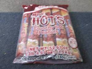 lot 317 image: 10- 5.29 oz Manze Hots Crunchy Hot...