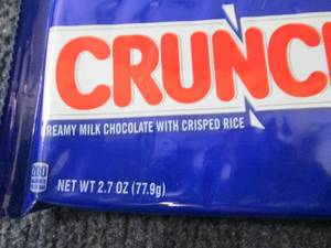 lot 349 image: 6- 2.7 oz Crunch Bars...