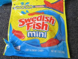 lot 357 image: 3-12 oz Swedish Fish Mini...