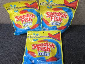 lot 358 image: 3-12 oz Swedish Fish Mini...