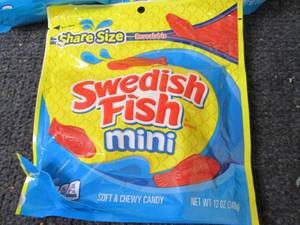 lot 359 image: 3-12 oz Swedish Fish Mini...