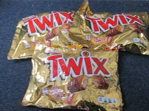 lot 364 image: 3- 10.83 oz Twix Fun Size...