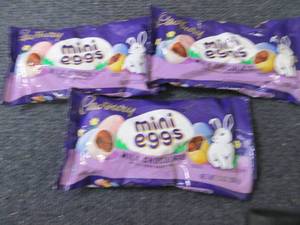 lot 371 image: 3- 7.3 oz Cadbury Mini Eggs...