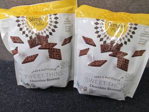 lot 378 image: 2- 14 oz Simple Mills Sweet Thins C...