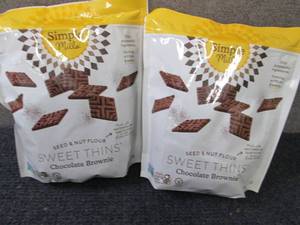 lot 380 image: 2- 14 oz Simple Mills Sweet Thins C...