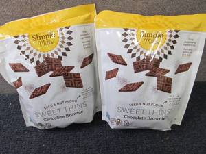 lot 382 image: 2- 14 oz Simple Mills Sweet Thins C...