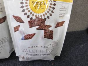 lot 383 image: 2- 14 oz Simple Mills Sweet Thins C...
