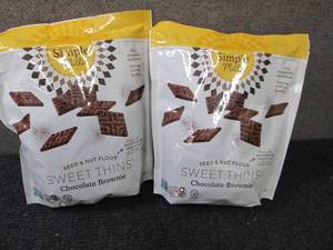 lot 384 image: 2- 14 oz Simple Mills Sweet Thins C...