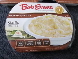 lot 405 image: BB 3-24 oz FROZEN Bob Evans Garlic ...