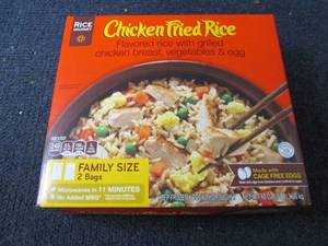 lot 415 image: BB 48 oz FROZEN Chicken Fried Rice...