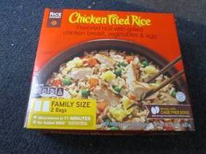 lot 418 image: BB 48 oz FROZEN Chicken Fried Rice...