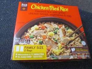 lot 419 image: BB 48 oz FROZEN Chicken Fried Rice...