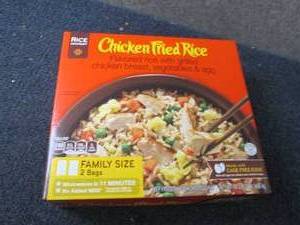 lot 421 image: BB 48 oz FROZEN Chicken Fried Rice...