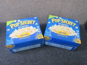 lot 447 image: 2- 12ct Pop Secret Snack Size ...