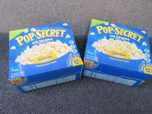 lot 448 image: 2- 12ct Pop Secret Snack Size ...
