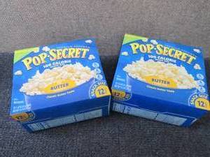 lot 449 image: 2- 12ct Pop Secret Snack Size ...