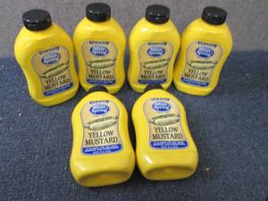 lot 460 image: 6- 20 oz Silver Springs Yellow Must...