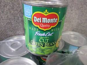 lot 239 image: 12- 8 oz Del Monte French Cut Beans...
