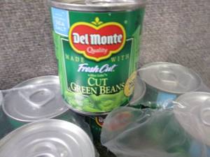 lot 240 image: 12- 8 oz Del Monte French Cut Beans...