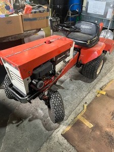 Simplicity 738 with Tiller had it running
