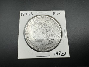 lot 18 image: 1879 S Mid Grade Morgan Dollar, Nice Authentic Coin-3rd Reverse