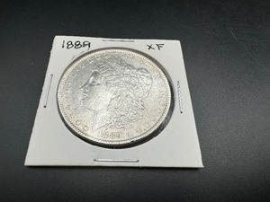 lot 46 image: 1889 XF Morgan Dollar