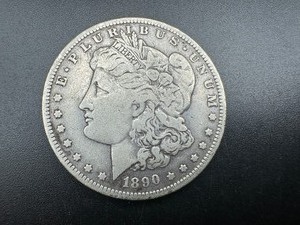 lot 55 image: 1890 O Mid Grade Morgan Dollar