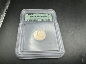 lot 67 image: 1999 S 10C ICG PR69 DCAM