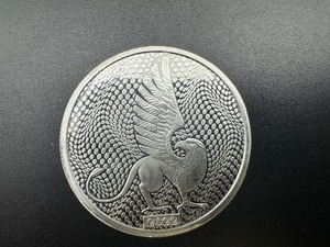 lot 71 image: BU 2022 Stacks & Bowers 1 Oz Round
