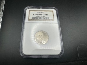 lot 72 image: 2007 S 5C NGC PF 69 Ultra Cameo