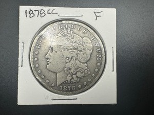 1878 CC Mid Grade Morgan Dollar