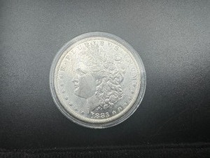 lot 9 image: 1883 O High Grade Morgan Dollar, Great Original Luster-Mid to High AU