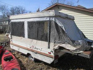 1985 Jayco Pop Up Camper, used but everything works as it should