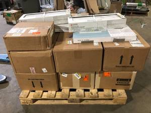 lot 6 image: Pallet of Assorted Ceramic Flooring Various Models and Conditions Customer Returns See Pictures