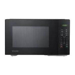 lot 13 image: Vissani 1.1 cu. ft. Countertop Microwave Oven in Black  Customer Returns See Pictures