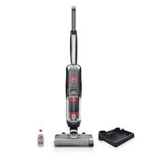 lot 35 image: HOOVER Streamline Corded WetDry Hard Floor Cleaner and Vacuum Cleaner with Self Cleaning System for Sealed Hard Floors, Black   Customer Returns See Pictures