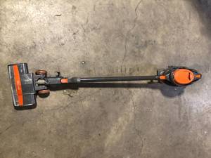 lot 29 image: Shark Rocket Bagless Corded Washable Filter Stick Vacuum Cleaner for Hard Floors Rugs with Powerful Pet Hair Pickup in Orange Used  Customer Returns See Pictures