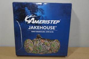 lot 10 image: Ameristep Jakehouse Turkey Ground Blind