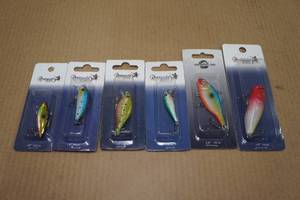 lot 47 image: 6 Fishing Lures - Renegade, Performance